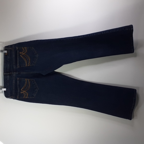 DKNY Jeans Times Square Flare Blue Jeans Size 11 Petite - Picture 8 of 16
